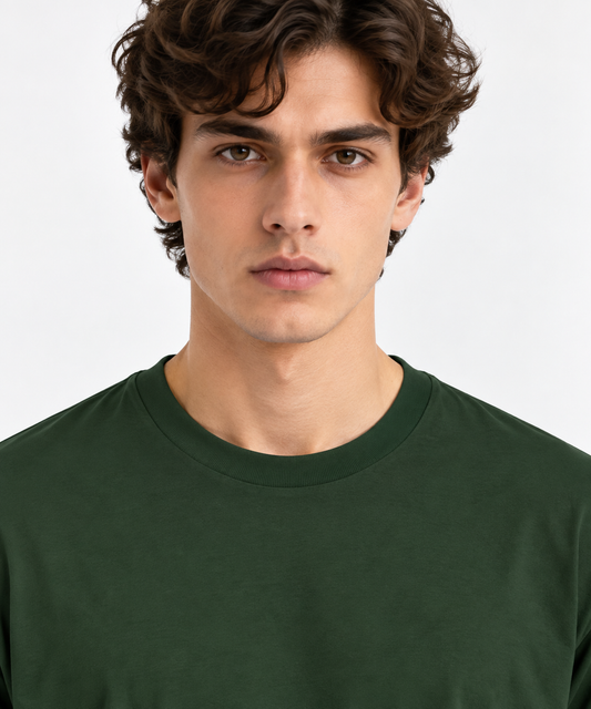 The Essential Tee — Olive Green