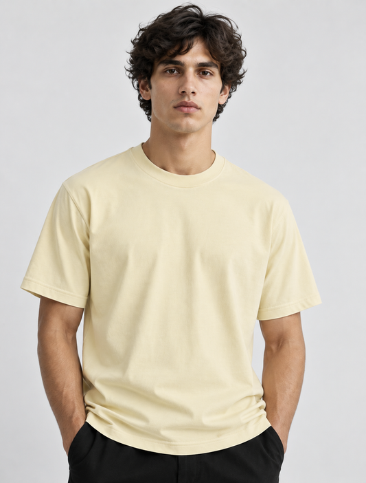 The Essential Tee — Almond