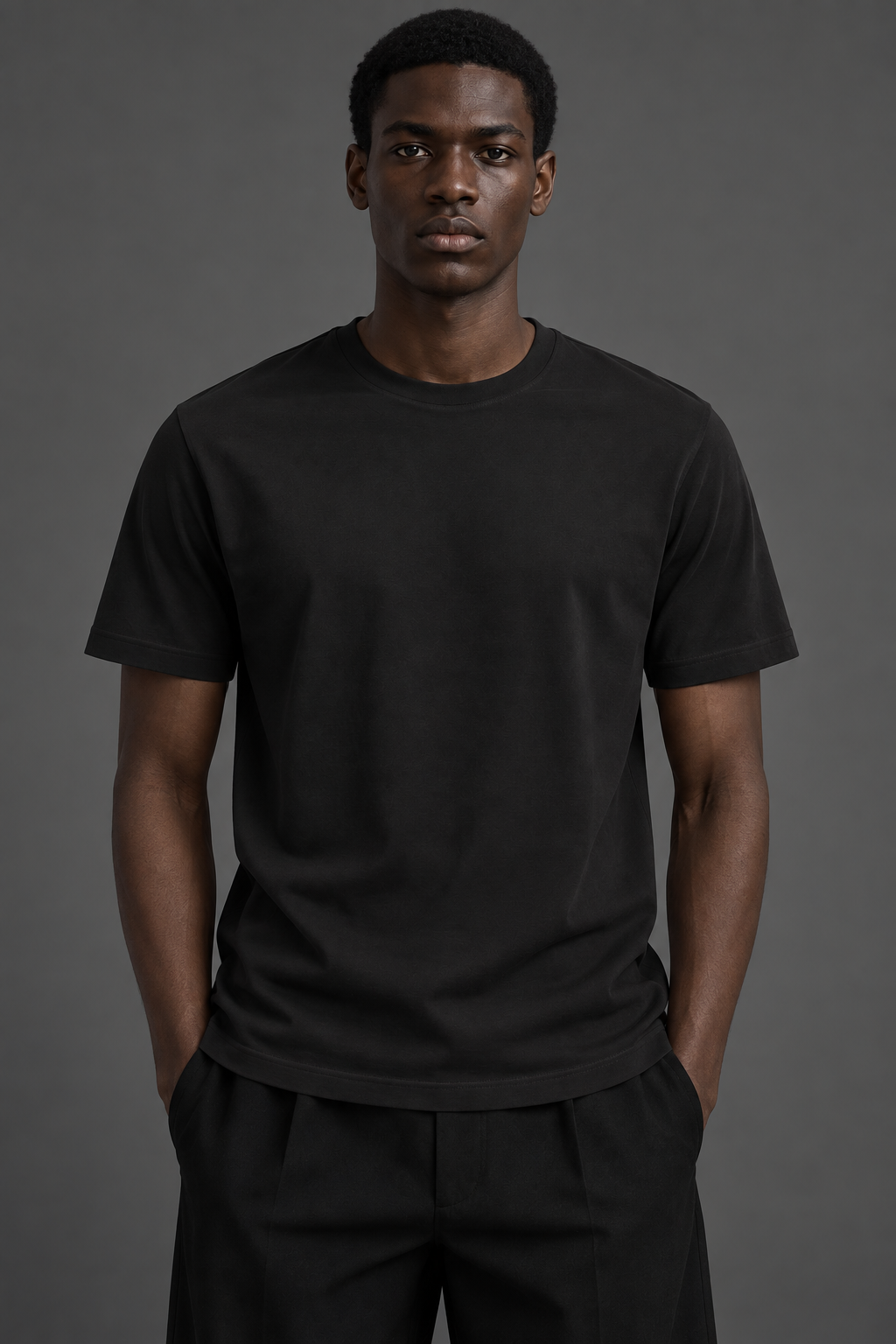 The Essential Tee — Black