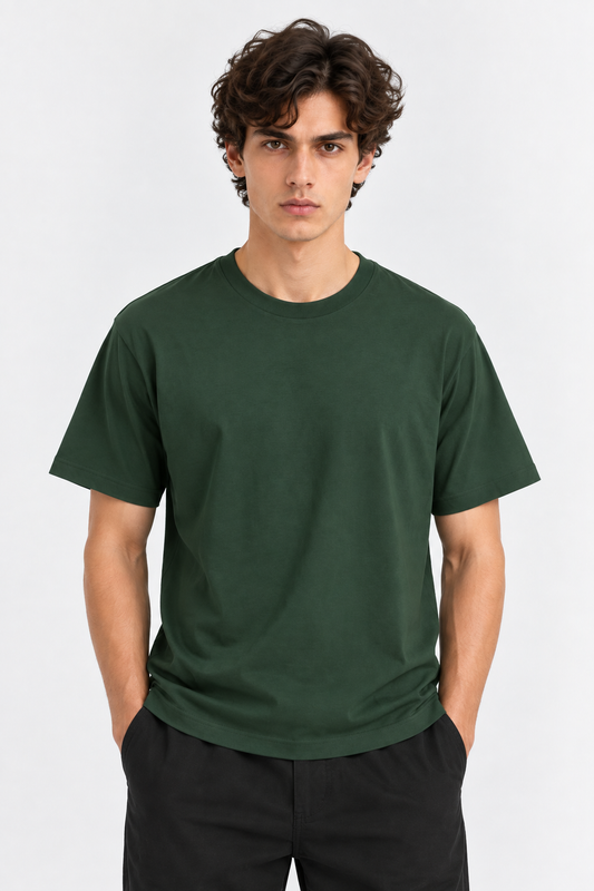 The Essential Tee — Olive Green