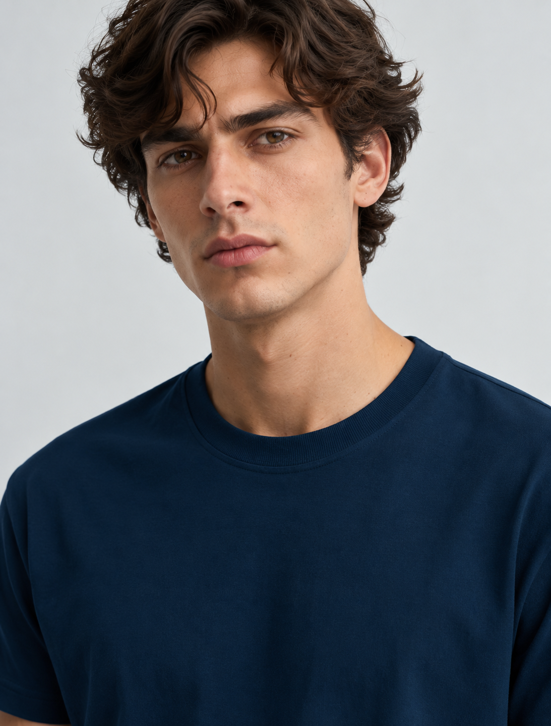 The Essential Tee — Navy Blue