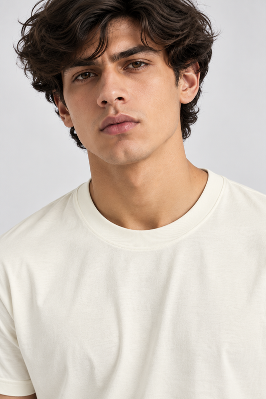 The Essential Tee — Ivory