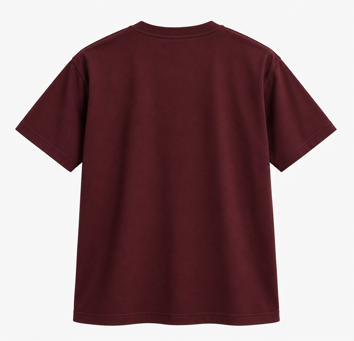 The Essential Tee — Burgundy