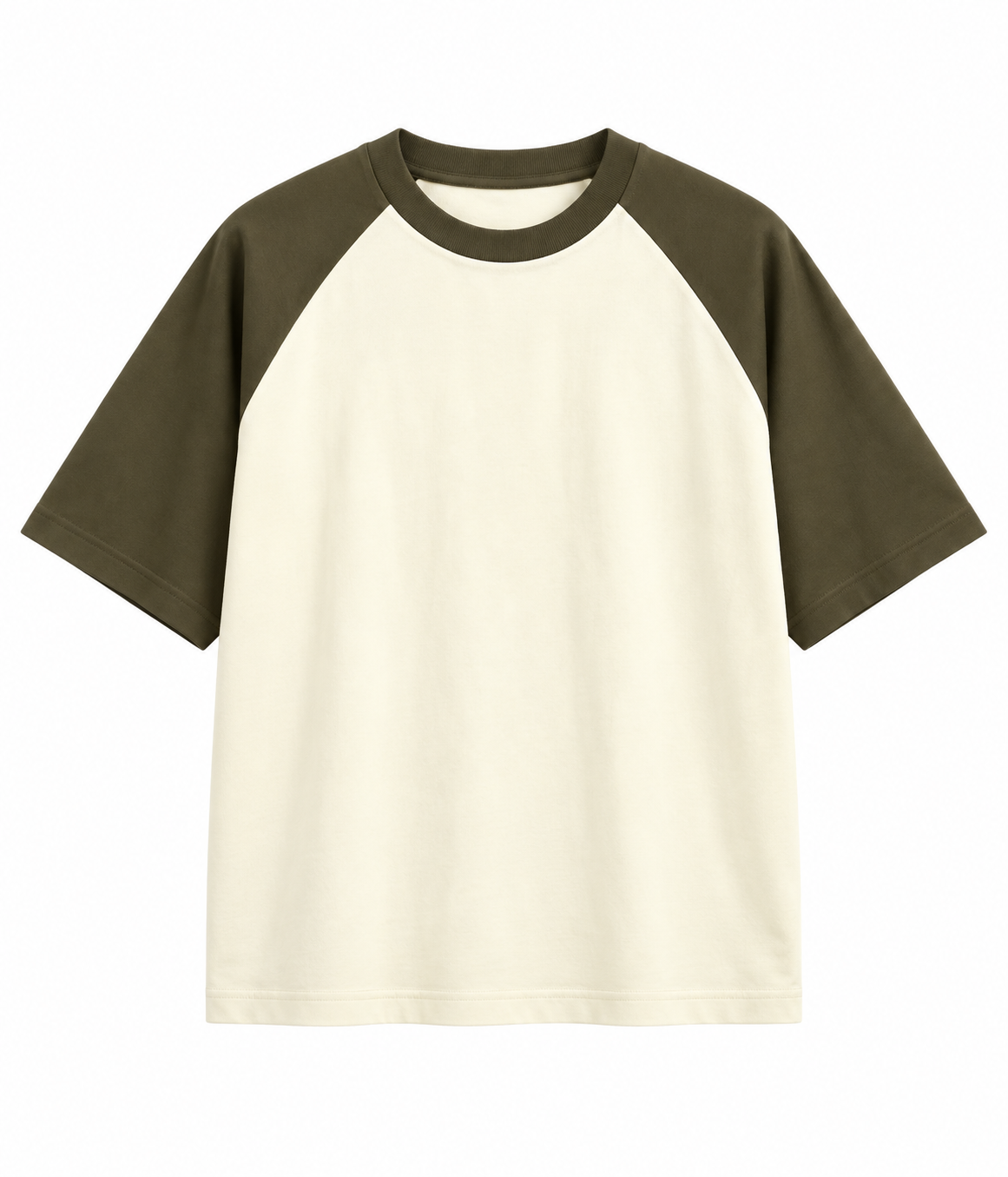CONTRAST RAGLAN T-SHIRT