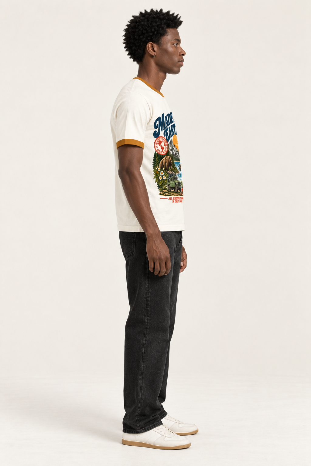 Made on Earth — Vintage Ringer T-Shirt